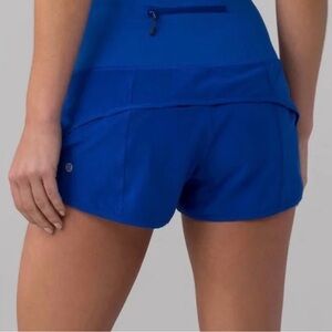 Lululemon Speed Short (High Waist 2.5") Jet Stream